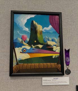 Congratulations to Avery Johnson on receiving 2nd Place in the 16th Annual Hope & Healing Juried Art Show Awards! 🎉👏

Avery’s work is currently on display at the Allentown Art Museum in the lower-level Community Room as part of the Hope & Healing show, which will be on view through August 9.