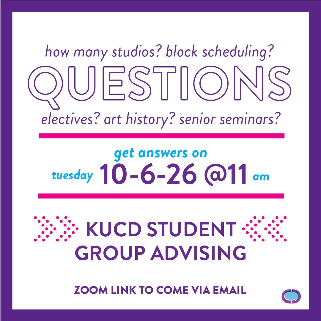 It’s that time of year! KUCD is holding a MANDATORY group advising meeting Tuesday, Oct. 6th during free hour 📢✍️ Watch from anywhere, link provided in your KU email
#kucd #advising #springsemester
