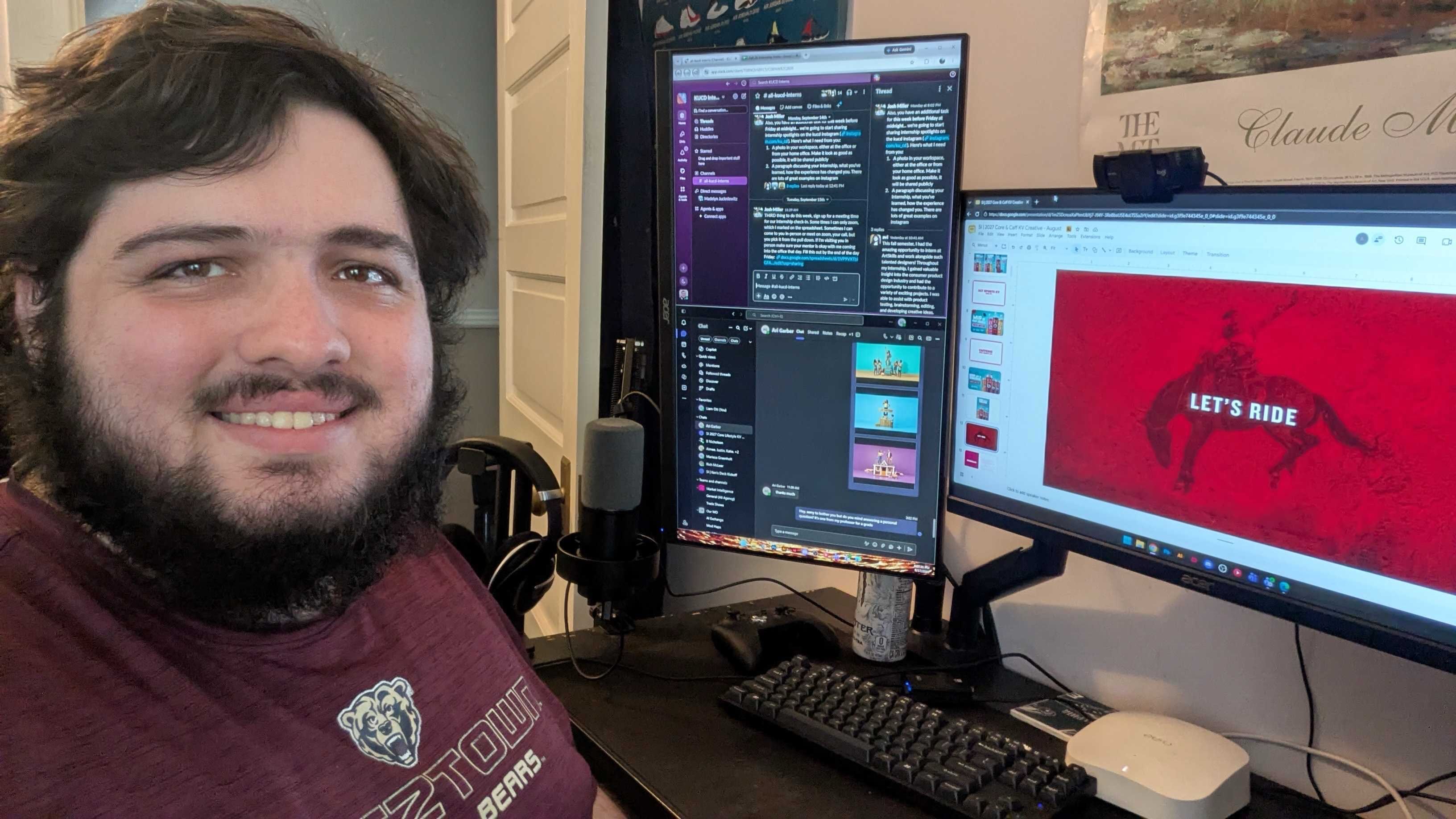 💡Internship Spotlight: Liam Ott at @redtettemer! Here’s what he had to say about his experience:

This Fall, I had the opportunity to intern at Red Tettemer O’Connell and Partners! They are a Philadelphia based creative agency that creates advertisements and campaigns for clients! The ad agency space is pretty interesting and I’ve learned a lot about what it takes to be a part of an ad agency! I’m thankful for my mentor, Ari Garber and the wonderful people at Red Tettemer for the opportunity and the ability to experience a creative space such as this for the first time!
#intern #kucd #kutztownuniversity #advertising