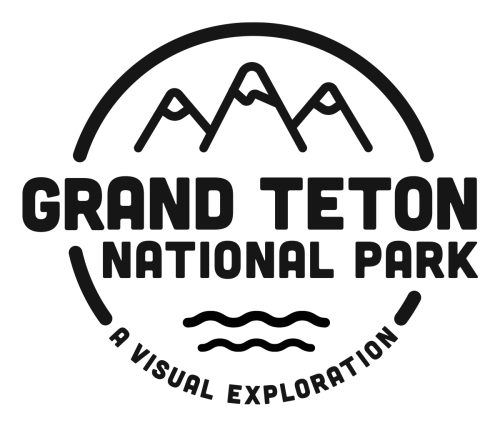 grand-teton-logo Grand Teton National Park logo featuring mountain peaks in a circular design with A Visual Exploration tagline