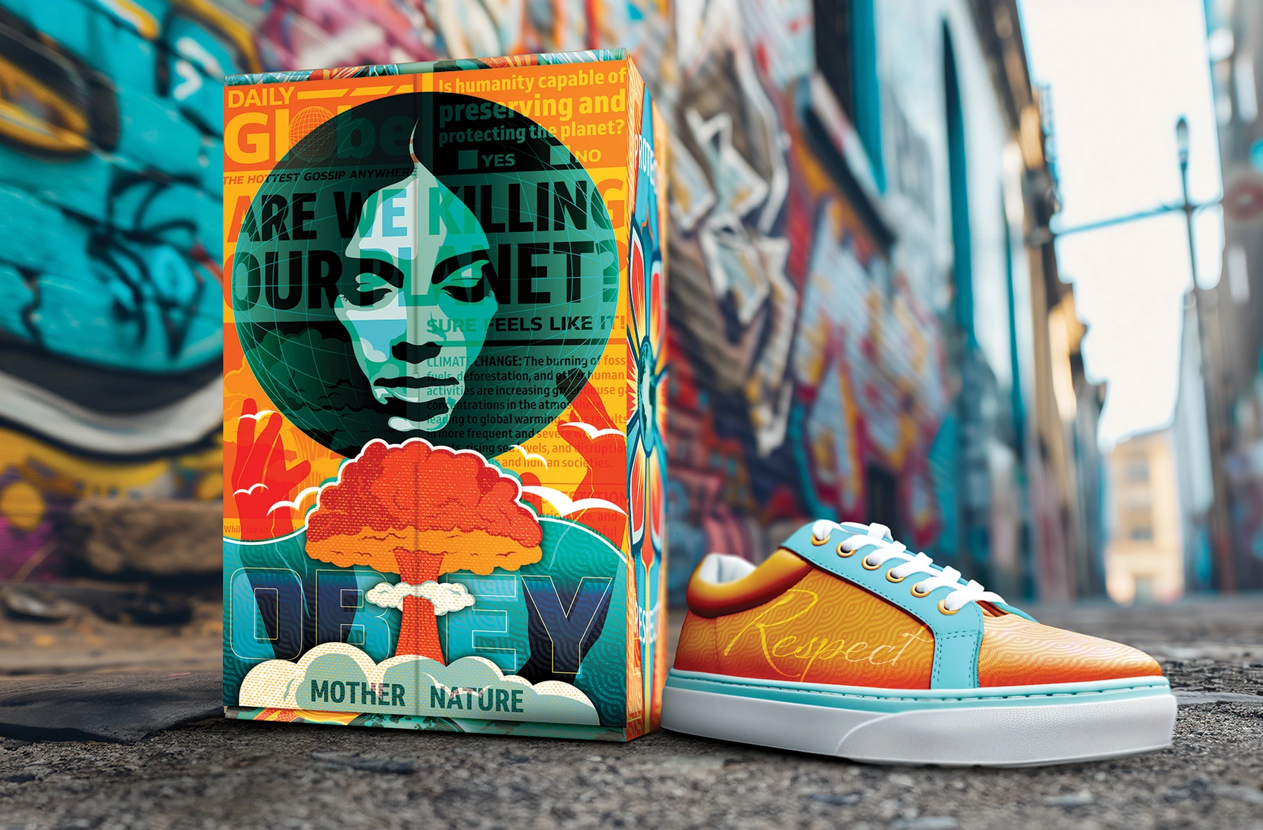 Inspired by Shepard Fairey: